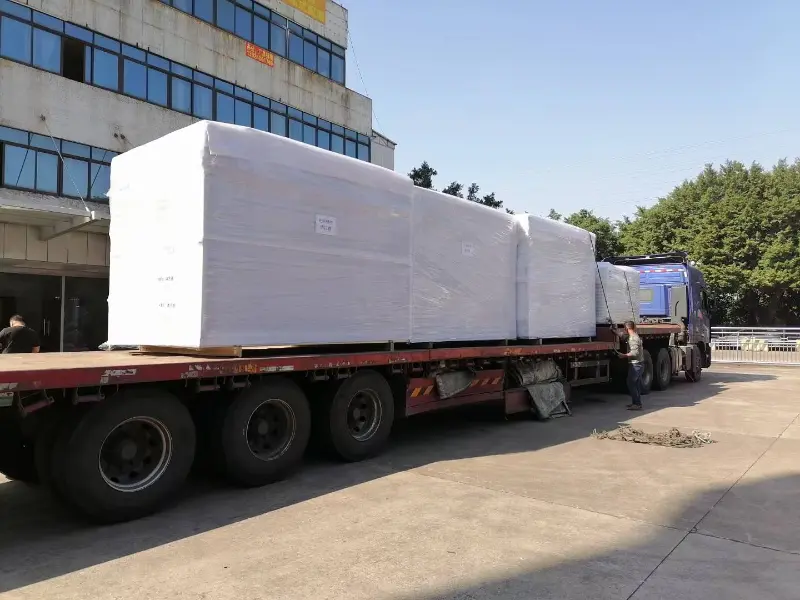 मिशन पूरा हुआ! माल शिपमेंट के लिए तैयार है!